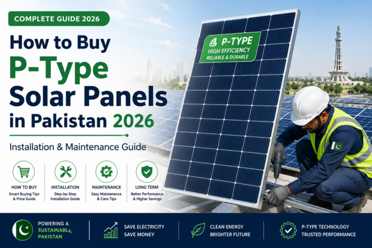 How to Buy N-Type Solar Panels in Pakistan 2026 – Best Complete Guide