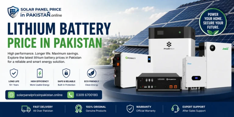 lithium battery price in pakistan